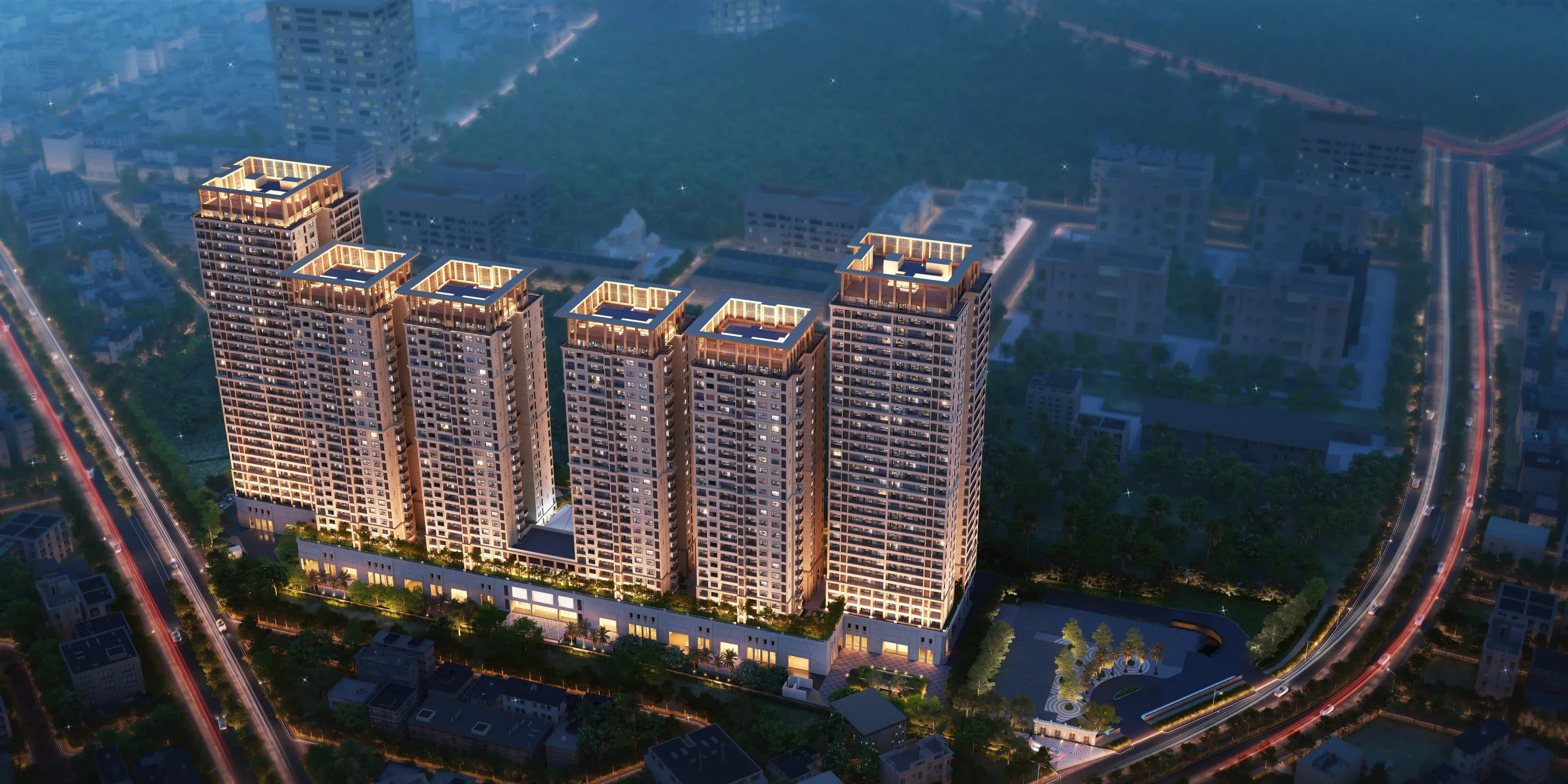 Development along Nagpur's expressway corridor