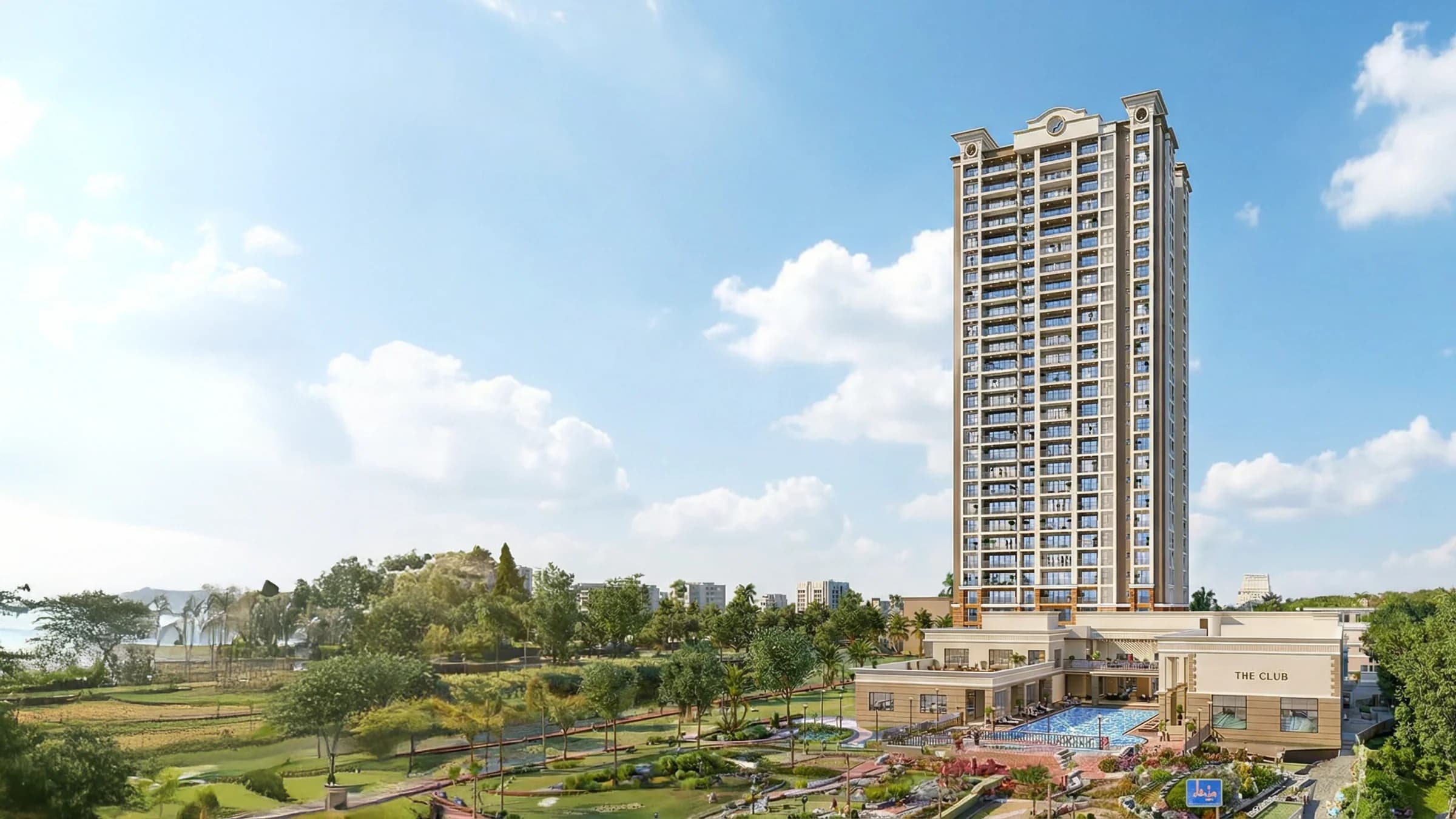 Anandam World City, a 29-acre integrated gated township in Ganeshpeth, central Nagpur